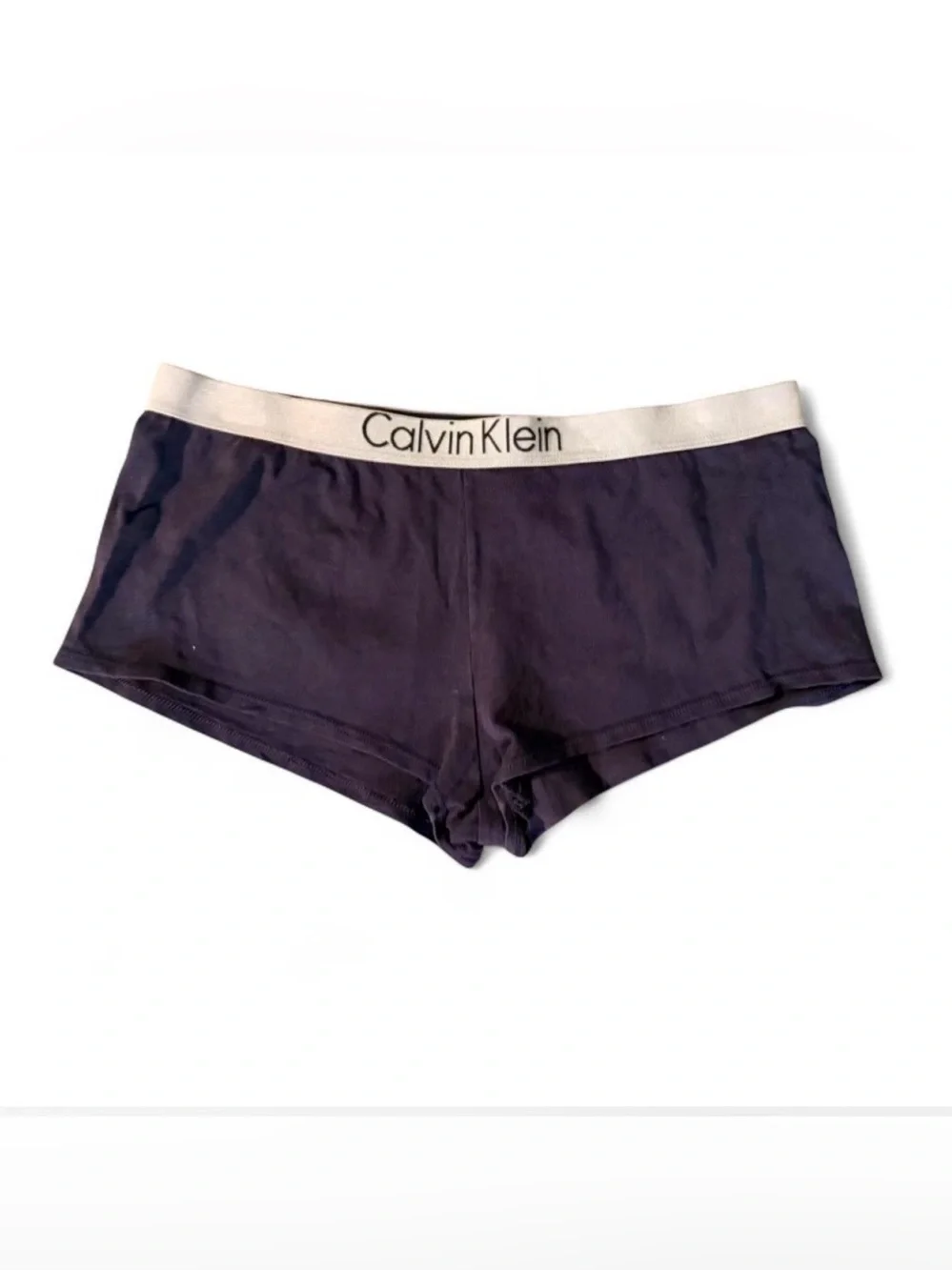 Calvin Klein Navy Blue Boyshort Panties Sz M